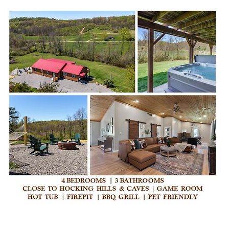 Spacious Cabin Near Hocking Hills And Caves With Hot Tub And Firepit Laurelville Buitenkant foto