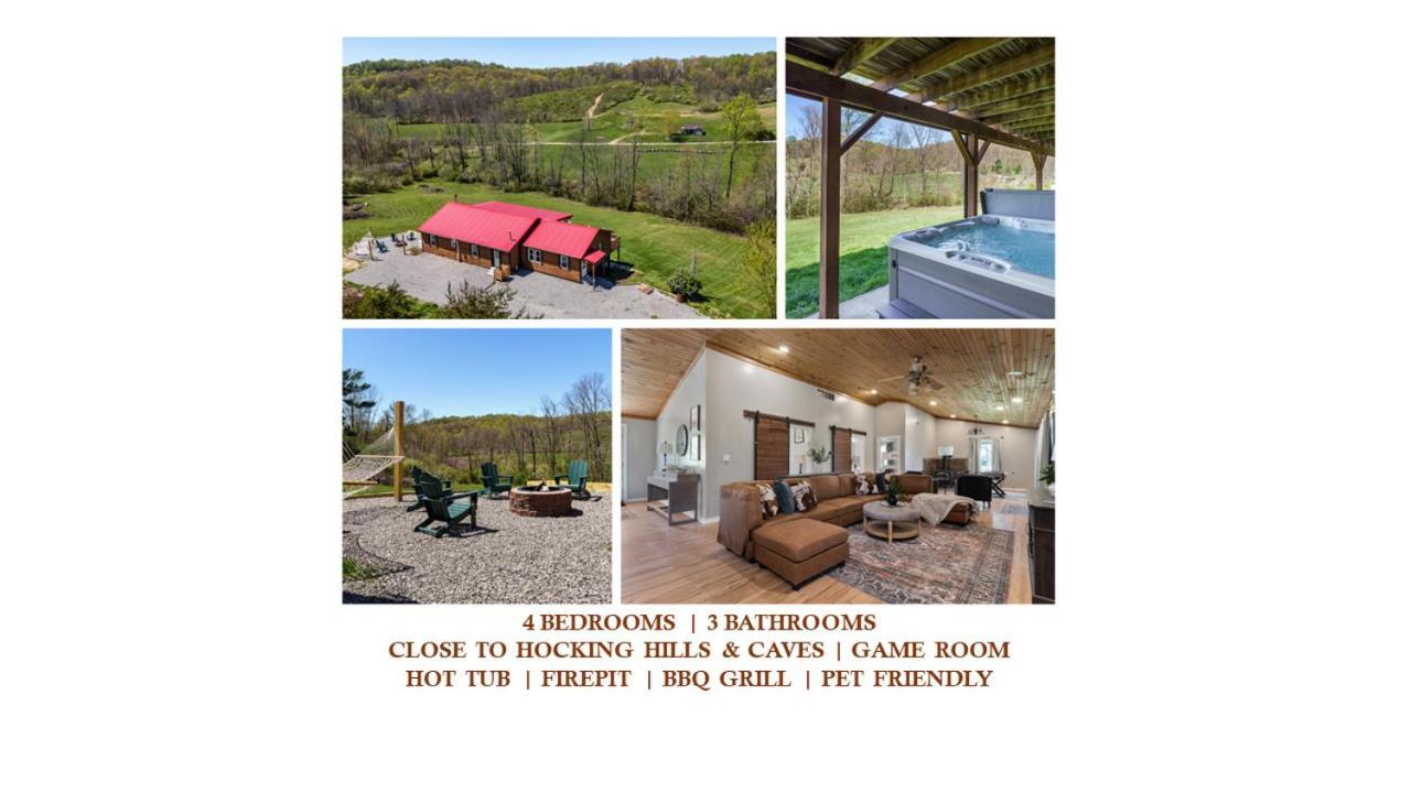 Spacious Cabin Near Hocking Hills And Caves With Hot Tub And Firepit Laurelville Buitenkant foto